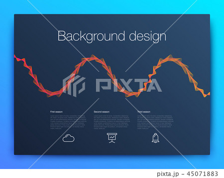 Futuristic user interface. UI Technology background vector Futuristic user interface. UI Technology background vector 45071883