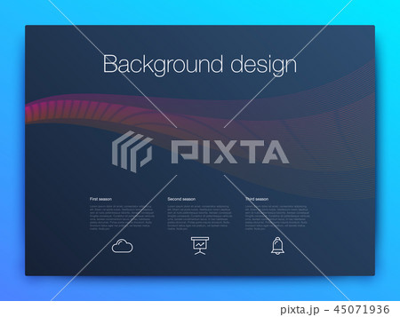 Futuristic user interface. UI Technology background vector Futuristic user interface. UI Technology background vector 45071936