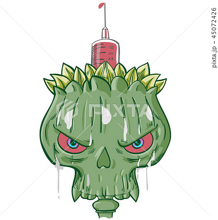 opium addiction with skullsymbols cartoon opium addiction with skullsymbols cartoon 45072426