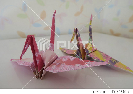 折り鶴 折り鶴 45072617