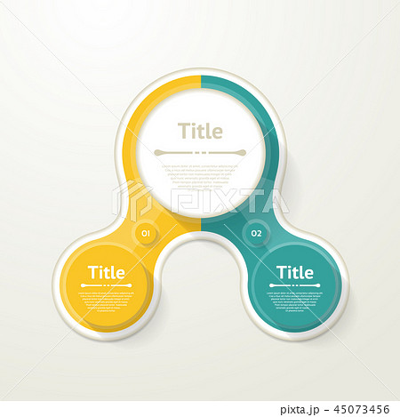Vector infographic template for diagram, graph 45073456