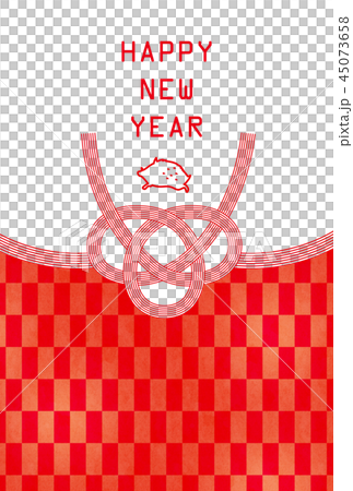 亥年-年賀状テンプレート 45073658