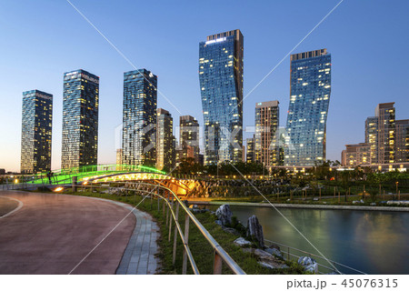 湖 延寿 風景 45076315