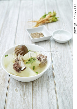 pork soup Pickled lemon Thai food 45077113