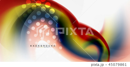 Fluid flowing wave abstract background Fluid flowing wave abstract background 45079861