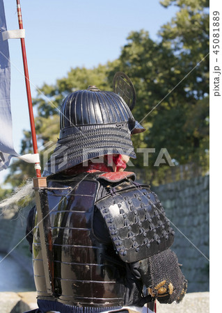 鎧兜　武士　人物 45081889