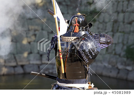 鉄砲隊　火縄銃　人物 45081989