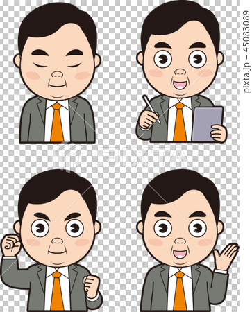 メタボ男性会社員7 メタボ男性会社員7 45083089