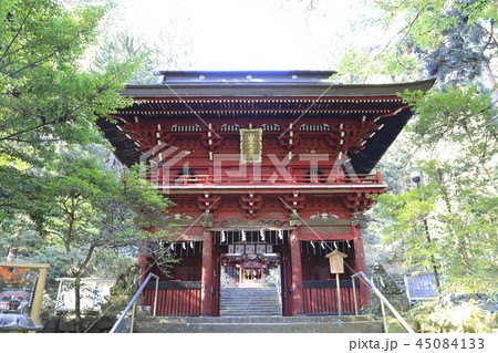 花園神社の楼門　北茨城市 45084133