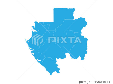 High detailed vector map 45084613