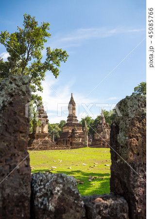 Wat Jedi Jed Teaw in Sukhothai Wat Jedi Jed Teaw in Sukhothai 45085766