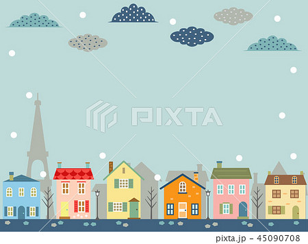 街並み16　冬 45090708