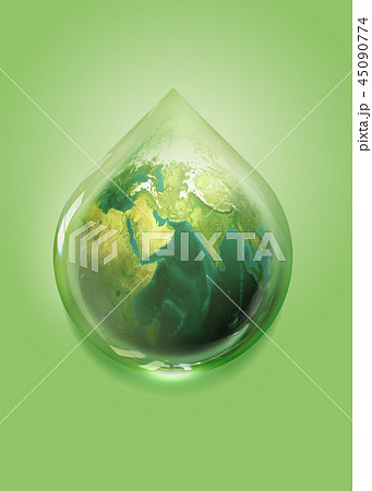 背景 水 水滴 45090774