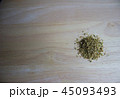 Dried Oregano on the wooden prepared for cooking  45093493
