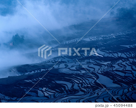 中国雲南省元陽・ 多依樹棚田 / Duoyishu Rice Terraces, Yuanyang 45094488