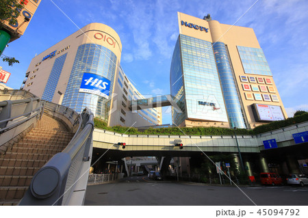 神奈川県川崎市武蔵溝ノ口駅前より高津区溝口1丁目を見る 神奈川県川崎市武蔵溝ノ口駅前より高津区溝口1丁目を見る 45094792