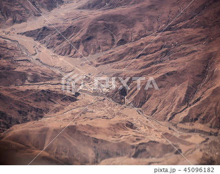 チベット・シガツェ・リンプン空撮 / Rinbung, Shigatse, Tibet Aerial 45096182