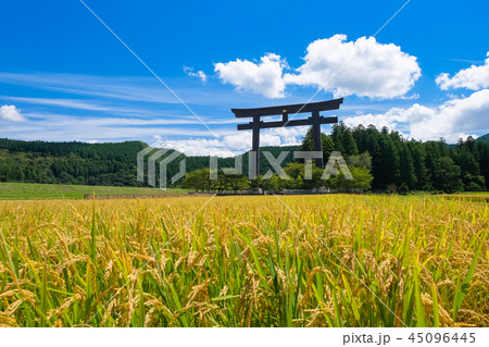 熊野本宮大社 大斎原 大鳥居 45096445