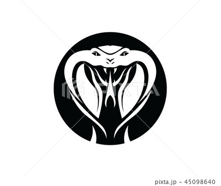 viper snake logo design element. danger  45098640