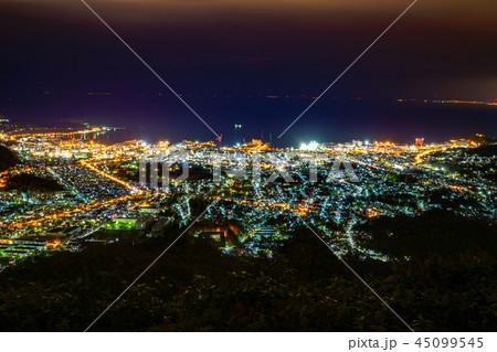 小樽天狗山夜景2　小樽夜景　札幌夜景　Nightview Otaru Hokkaido 北海道 45099545