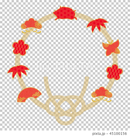 New Year material-frame 45100156