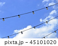 青空と電球のガーランド 45101020