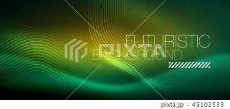 Neon glowing lines, magic energy space light concept, abstract background wallpaper design Neon glowing lines, magic energy space light concept, abstract background wallpaper design 45102533