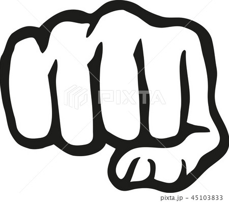 Punching hand fist 45103833