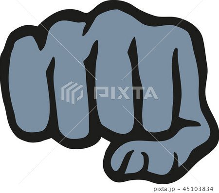 Fist hand icon 45103834
