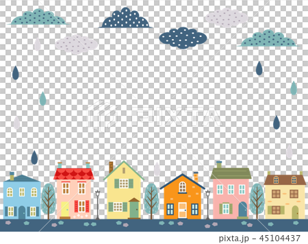 Cityscape 18 Rain 45104437