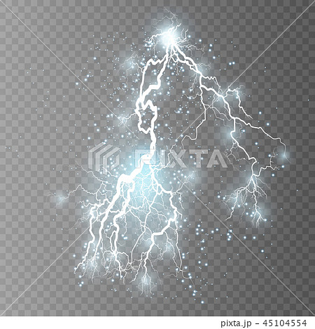 Vector illustration. Transparent light effect 45104554