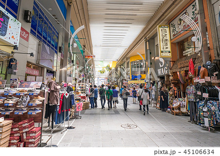 名古屋市中区　大須商店街　万松寺通　街並 45106634