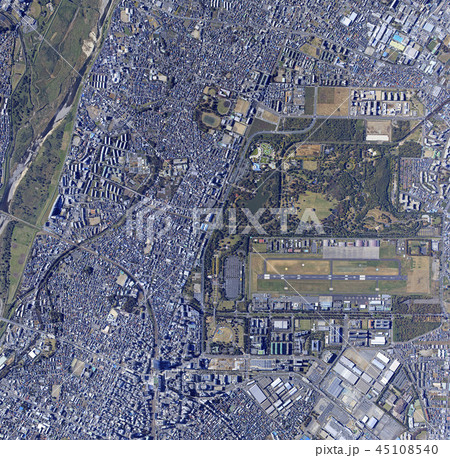 立川周辺上空／真俯瞰空撮、2018・11撮影 45108540