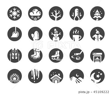 winter icon winter icon 45109222