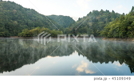 淡海湖の朝 45109349