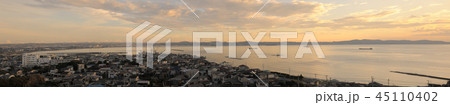 館山湾夕景 千葉県館山市 鏡ヶ浦 館山湾夕景 千葉県館山市 鏡ヶ浦 45110402