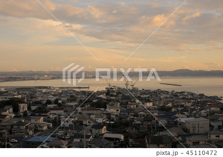 館山湾夕景 千葉県館山市 鏡ヶ浦 南房総 館山湾夕景 千葉県館山市 鏡ヶ浦 南房総 45110472