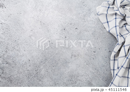 Cooking table with kitchen towel or napkin Cooking table with kitchen towel or napkin 45111546