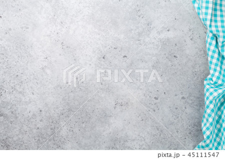 Cooking table with kitchen towel or napkin 45111547