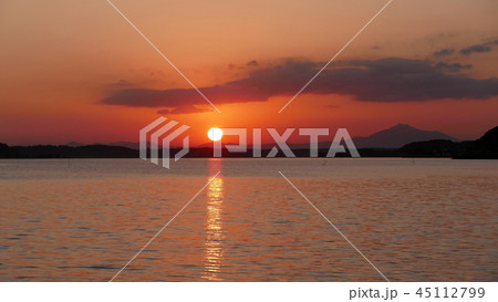 涸沼 夕景 涸沼 夕景 45112799