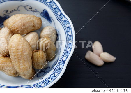 料理 茹で生落花生 料理 茹で生落花生 45114153