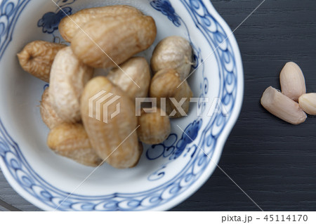 料理　茹で生落花生　 45114170