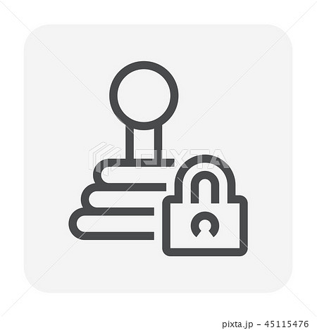 car security icon 45115476
