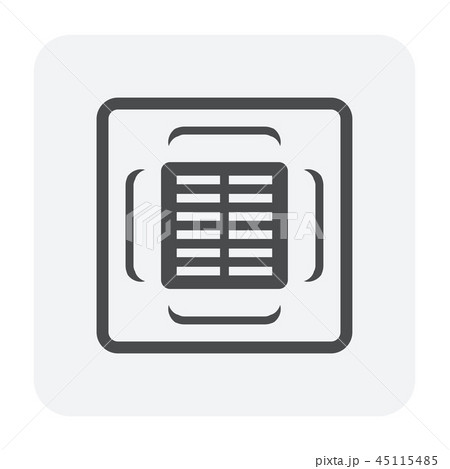 air conditioner icon 45115485