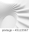 White Architecture Circular Background 45115567