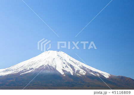 快晴の富士山 45116809