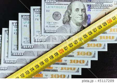 American Dollars. One Hundred Dollar Banknotes, 100 American Dollars. One Hundred Dollar Banknotes, 100 45117209