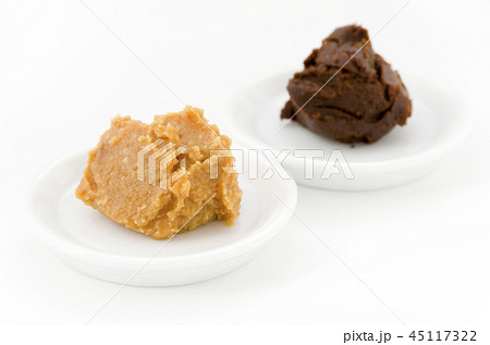 米味噌と赤だし味噌 米味噌と赤だし味噌 45117322