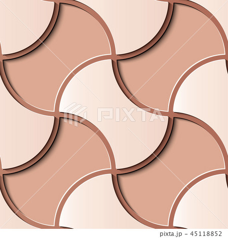 Seamless relief sculpture decoration retro pattern Seamless relief sculpture decoration retro pattern 45118852