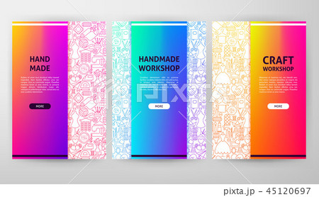 Handmade Brochure Web Design Handmade Brochure Web Design 45120697